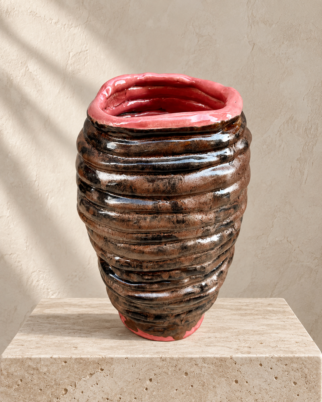 Vaso TERRA Corallo | pezzo unico