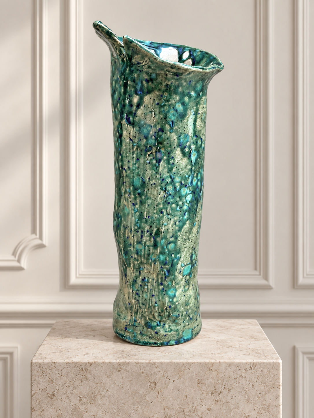 Vaso cilindrico ELEMENTS | pezzo unico