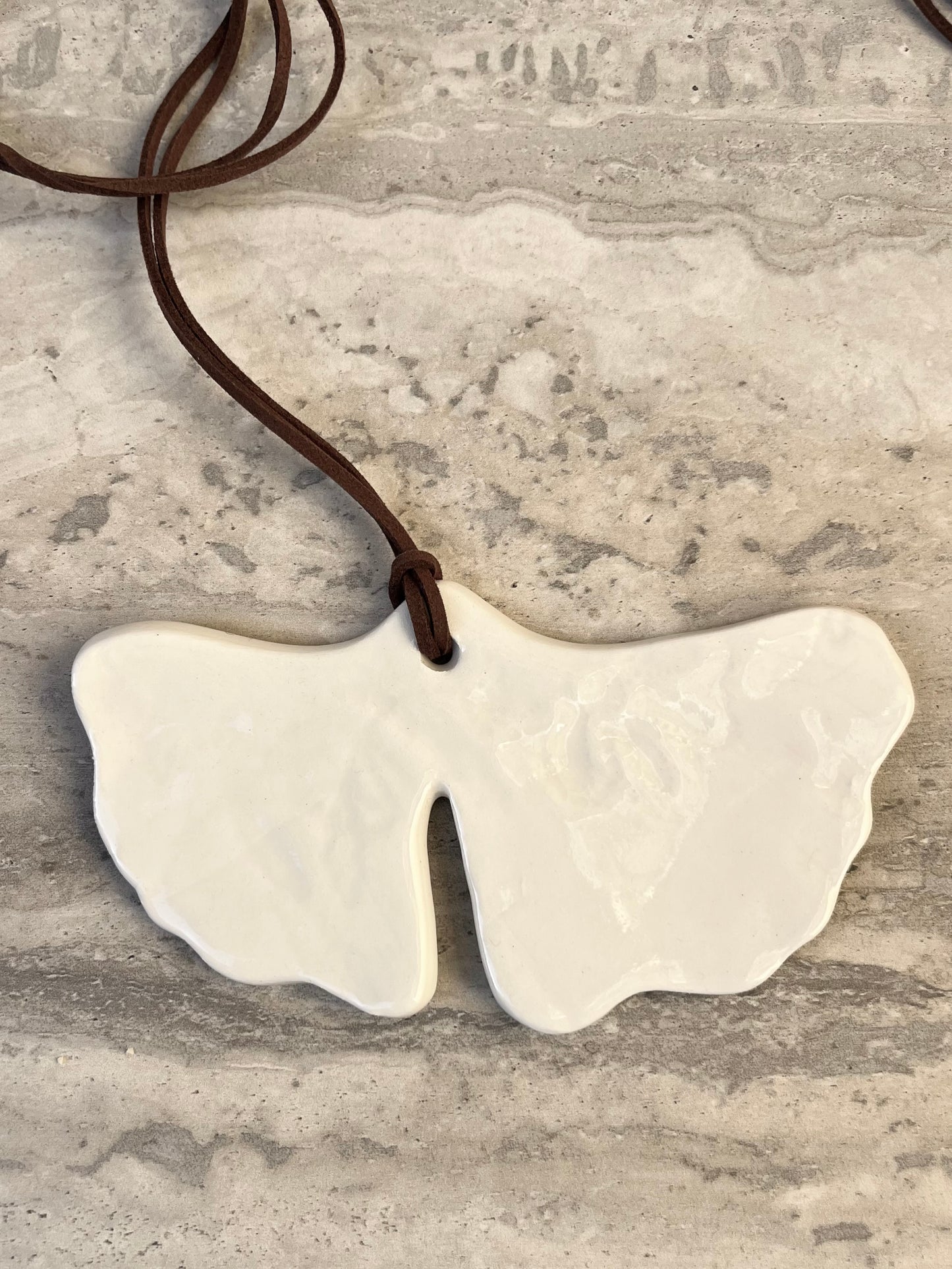 Collana con ciondolo FOGLIA di GINKGO