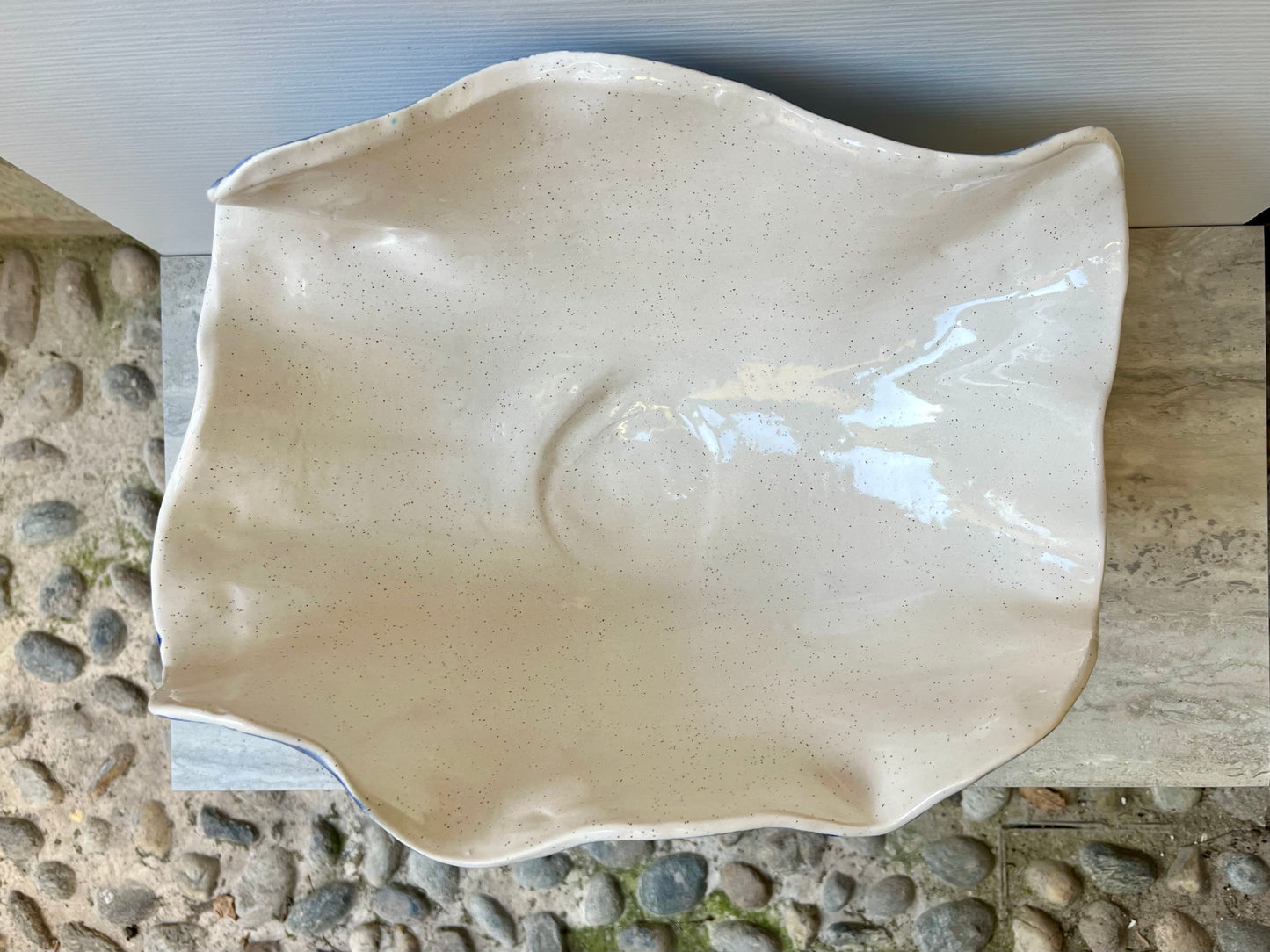 Vaso ovale ORGANICO | pezzo unico