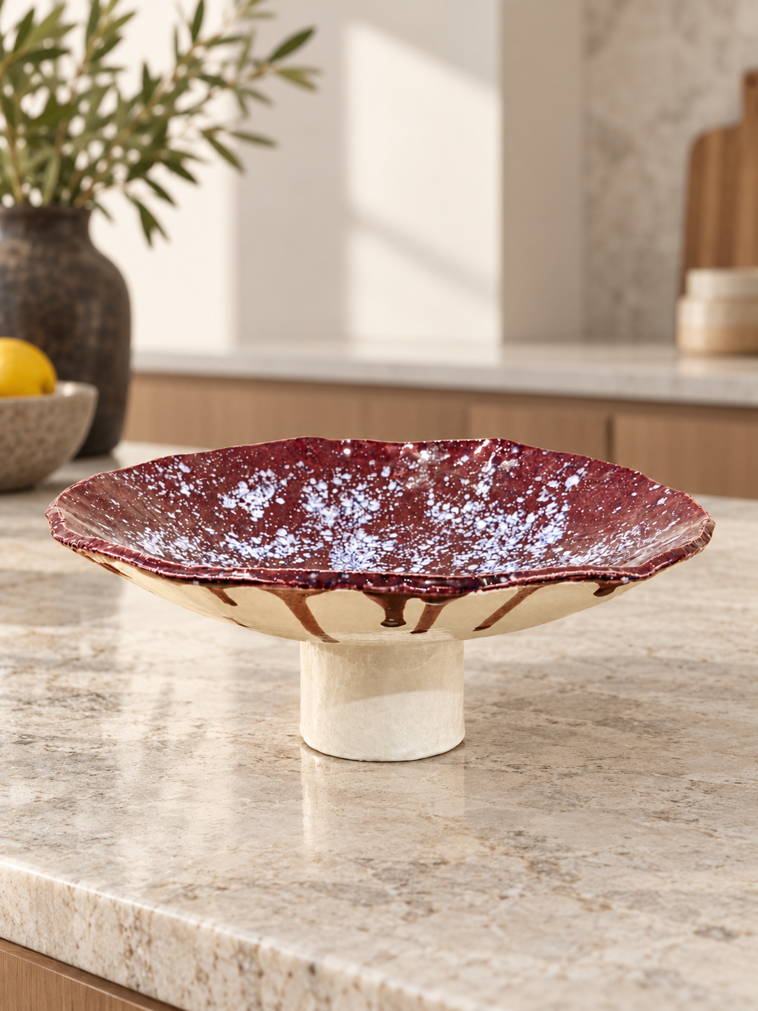 Alzata Burgundy