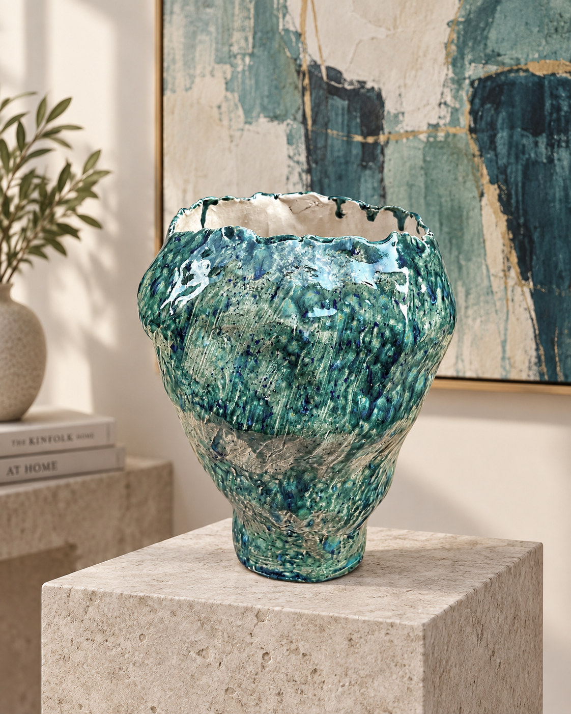 Vaso alto ELEMENTS | pezzo unico
