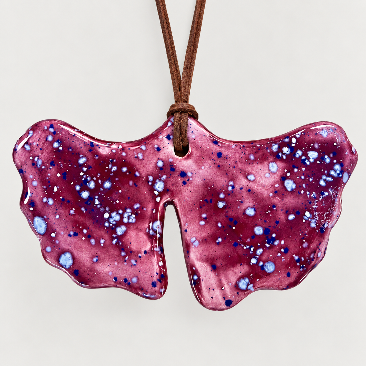 Collana con ciondolo FOGLIA di GINKGO