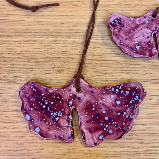 Collana con ciondolo FOGLIA di GINKGO