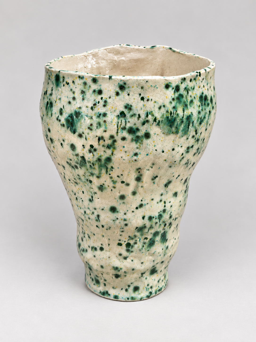Vaso alto ELEMENTS | pezzo unico bianco