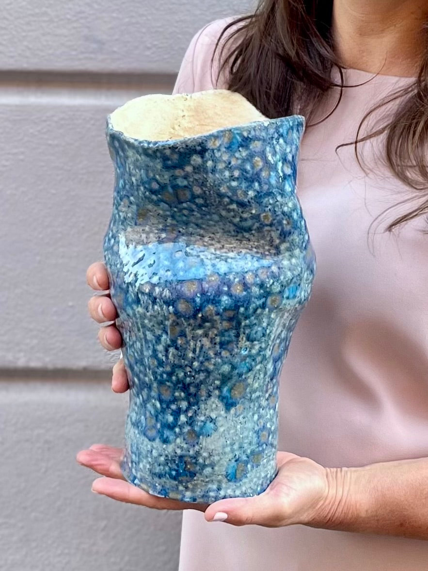 Vaso alto ORGANICO | pezzo unico