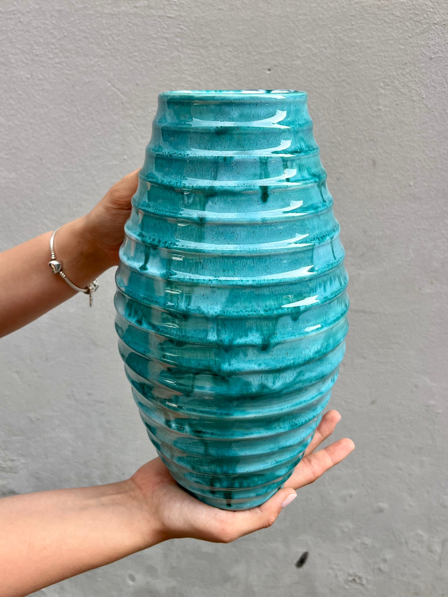 Vaso alto ARMONIA A RIGHE
