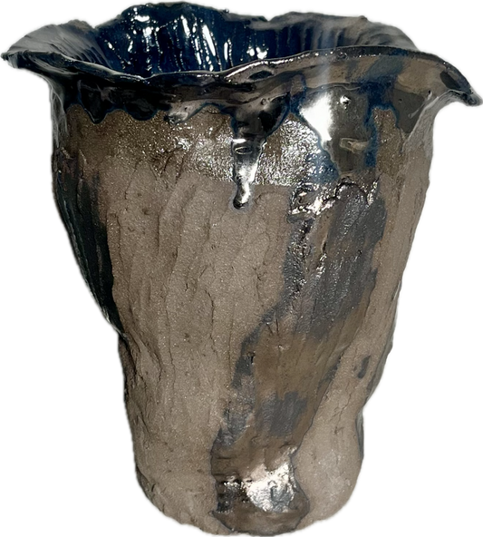 Vaso alto PAPER MOON | pezzo unico
